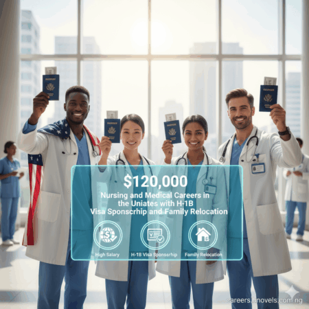 $120,000 Nursing and Medical Careers in the United States with H-1B Visa Sponsorship