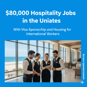 $80,000 Hospitality Jobs in the United States with Visa Sponsorship and Housing