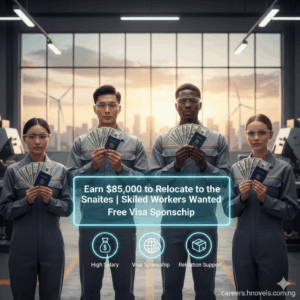 Earn $85,000 in the U.S.  Skilled Workers Wanted with Free Visa Sponsorship
