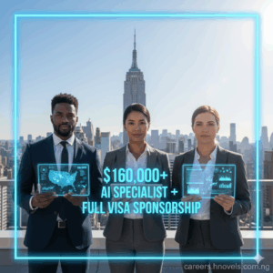 Future-Proof Career $160,000 AI Specialist Jobs in the United States with Visa Sponsorship