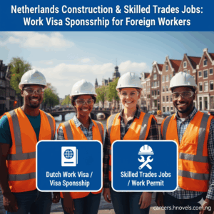 Netherlands Construction & Skilled Trades Jobs Work Visa Sponsorship for Foreign Workers
